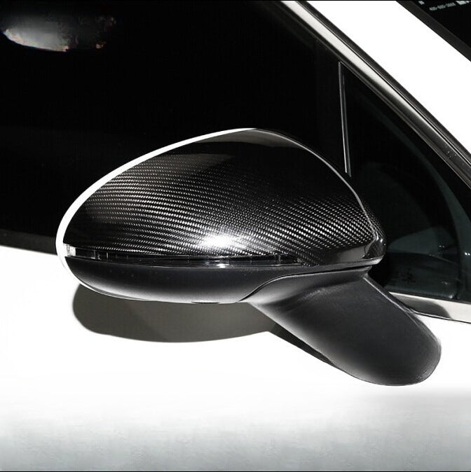For 14-16 Panamera Porsche Carbon Fiber Rearview Mirror Case Rear Mirror Cover