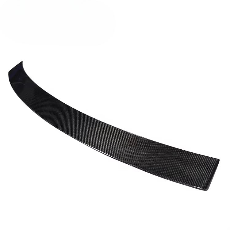 Glossy Black Carbon Fiber Window Roof Spoiler for Mercedes Benz C Class W204 4door 2007-2013