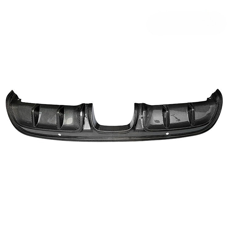 For Porsche Cayman 982 Carbon Fiber Rear Lip 718 Dry Carbon Rear Protective Bar Spoiler Replacement