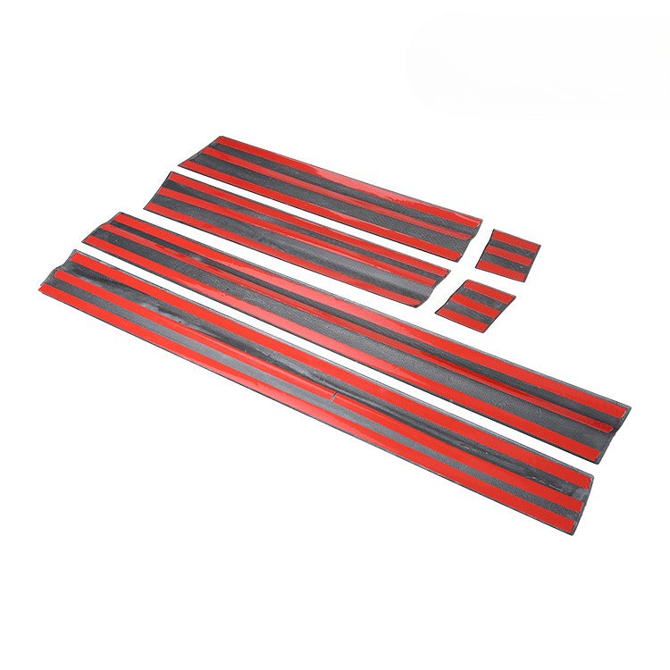 For 14-17 Porsche Cayenne Carbon Fiber Body Trim, Cayenne Dry Carbon Fiber Body Side Skirt