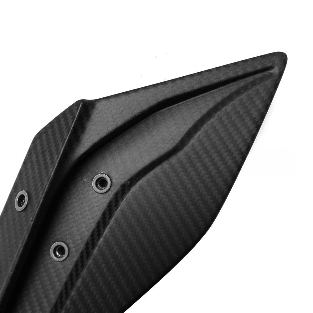 For 24 Ford Mustang Black Horse GT True Dry Carbon Fiber Tail Replacement Auto Supplies Parts