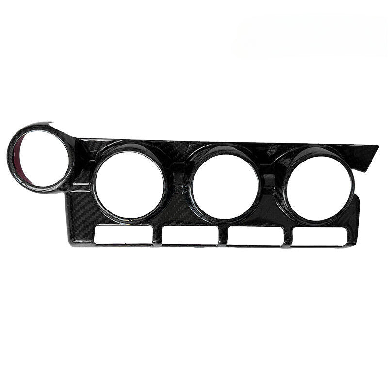 For Subaru BRZ Toyota GR86 Dry Carbon Fiber Air Conditioning Control Key Panel