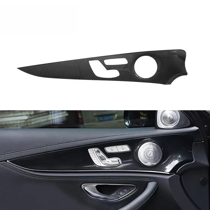 12pcs Add on Style Carbon Interior Kits Fit for Mercedes Benz New E Class W213 RHD