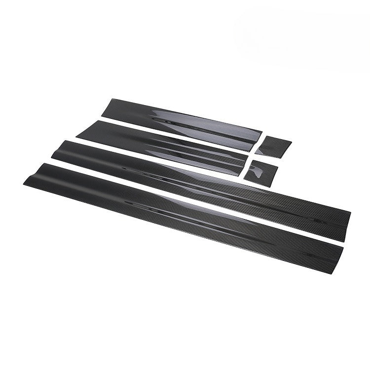 For 14-17 Porsche Cayenne Carbon Fiber Body Trim, Cayenne Dry Carbon Fiber Body Side Skirt